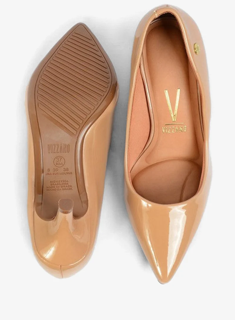Vizzano Beige Pointed Toe High Heel Pumps for Women | Best Price UAE