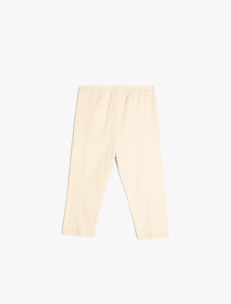Koton Koton | Ribbed Elastic Waist Leggings