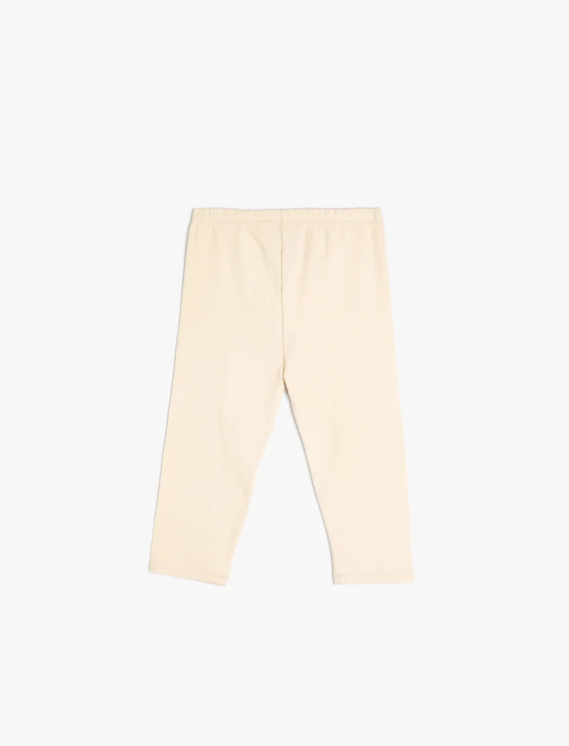 Koton Koton | Ribbed Elastic Waist Leggings