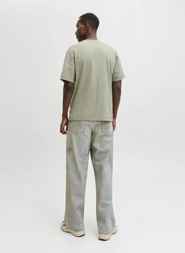 JACK & JONES Logo Crew Neck T-Shirt