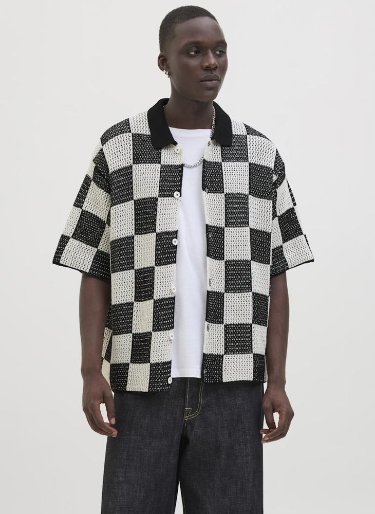 جاك اند جونز بولو كروشيه كاجوال عادي - Image 1