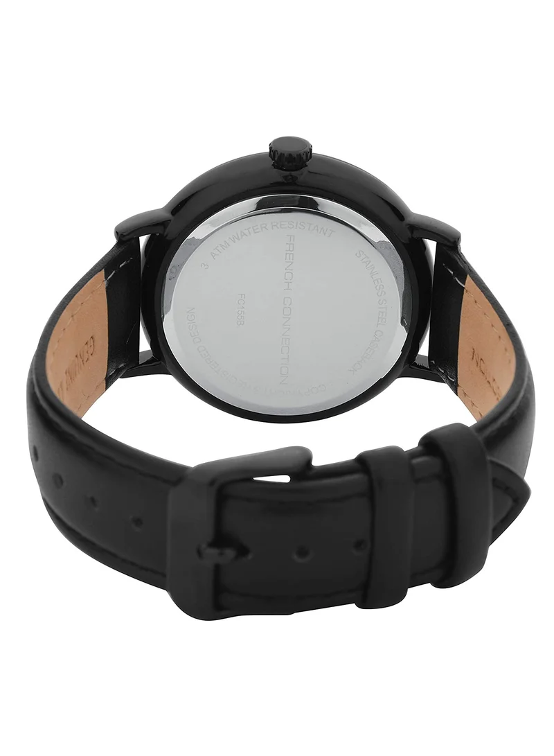 Ducati Corse  Black Dial Black Leather Strap Quartz Watch for Men 42mm for Men | Best Price UAE