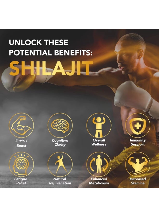 Acentiallabs 60Pcs Shilajit Gummies for Men & Women 400mg Pure Himalayan Shilajit Gold Gummies Rich in 85+ Minerals, Authentic Flavor, 100% Natural, 60 Gummies - Image 5