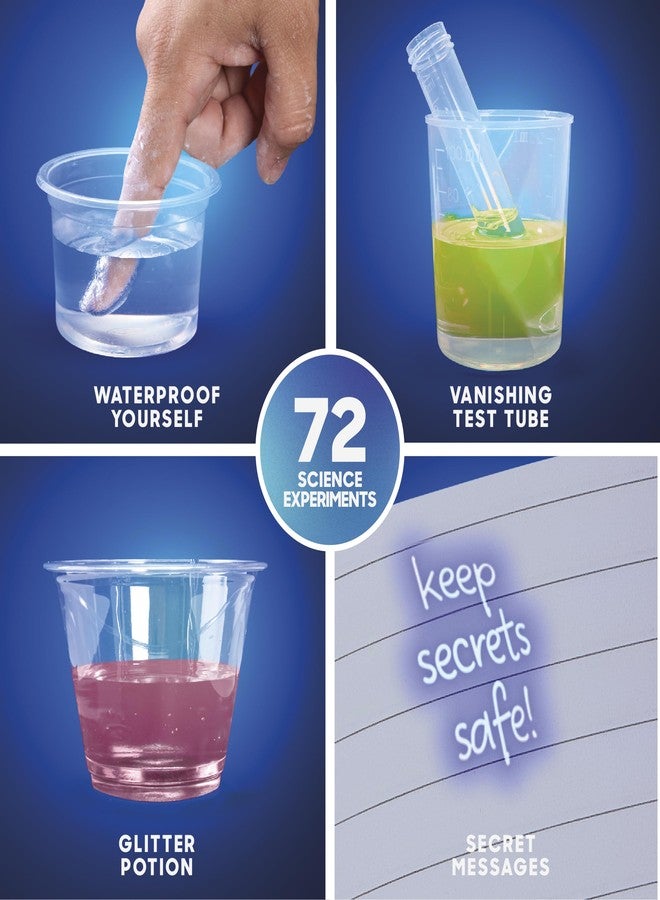 Discovery Kids Discovery™ Magic Science Lab - 72 STEM Experiments for Kids| Reactions, Illusions, Crystals, Slime & Light Tricks| DIY Chemistry Project Kit| Educational Learning Toy| Physics Activity Set Ages 8+ - Image 3