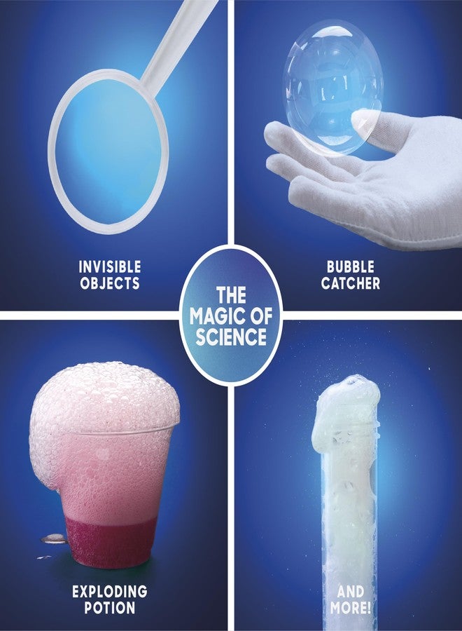 Discovery Kids Discovery™ Magic Science Lab - 72 STEM Experiments for Kids| Reactions, Illusions, Crystals, Slime & Light Tricks| DIY Chemistry Project Kit| Educational Learning Toy| Physics Activity Set Ages 8+ - Image 4