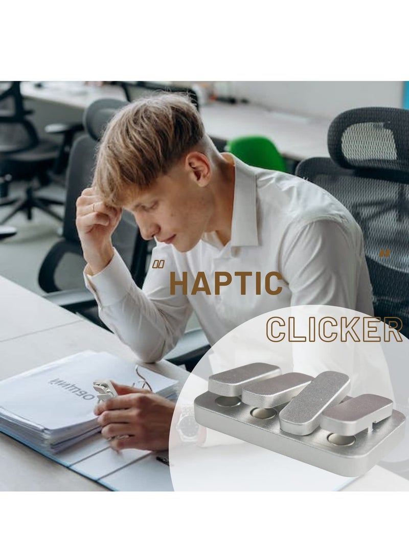 KASTWAVE Metal Slider Clicker Haptic Slider Toys Stress Relief Anti Anxiety Gifts for Men Women - Image 4