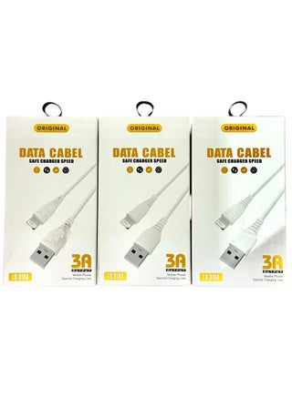 white -iPhone to C 3 Cables