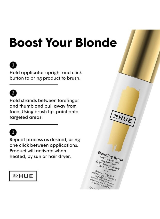 Phue Blonding Brush Heatactivated Highlighter For Prelightened Or Natural Blond Hair Easytouse Precision Applicator With Lemon Juice & Hydrogen Peroxide - pzsku/Z83324BABF8577531DF66Z/45/_/1696070895/5e7c3359-2bd9-4b35-ae9c-73c20f6adc65