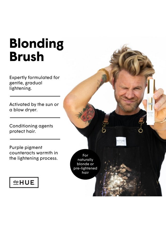 Phue Blonding Brush Heatactivated Highlighter For Prelightened Or Natural Blond Hair Easytouse Precision Applicator With Lemon Juice & Hydrogen Peroxide - pzsku/Z83324BABF8577531DF66Z/45/_/1696070903/87fc5d8a-0483-46c1-a588-ee1674b75b1d