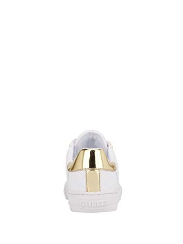 Guess Women's Loven Sneaker, White, 8 - Image 5