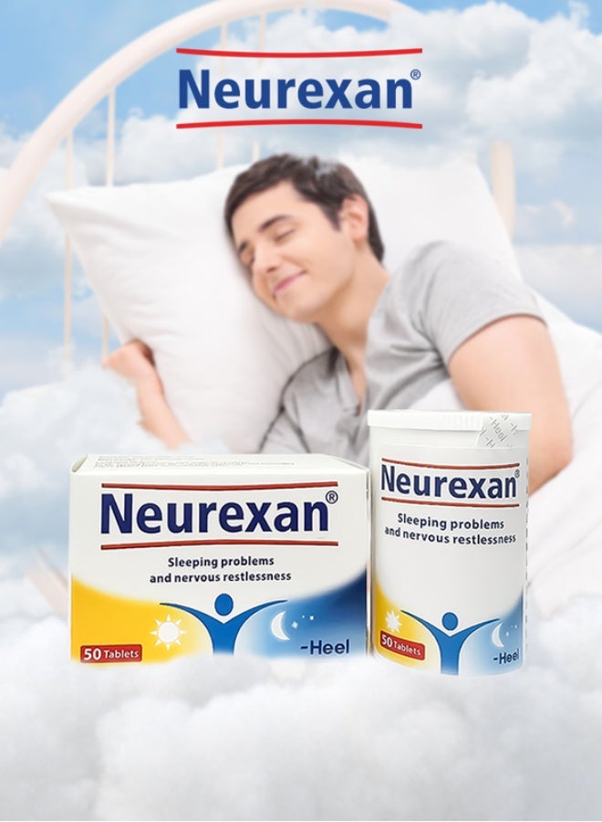 Heel Neurexan Tablets - Natural Calm and Relaxation Support - 50 Tablets, 50g - Image 2