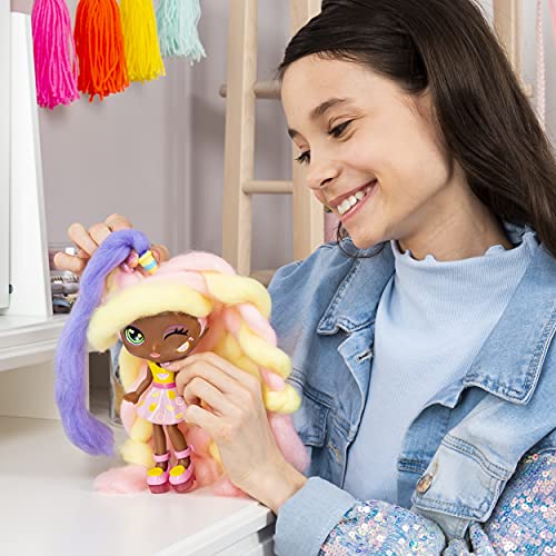 Candylocks, 7-Inch Lacey Lemonade, Sugar Style Deluxe Scented Collectible Doll with Accessories - Image 2