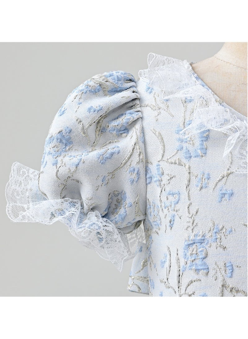 D'Daniela Maggy Flowers Party Dress - Image 3