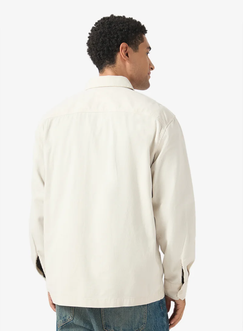 JACK & JONES Solid Regular Fit Shirt