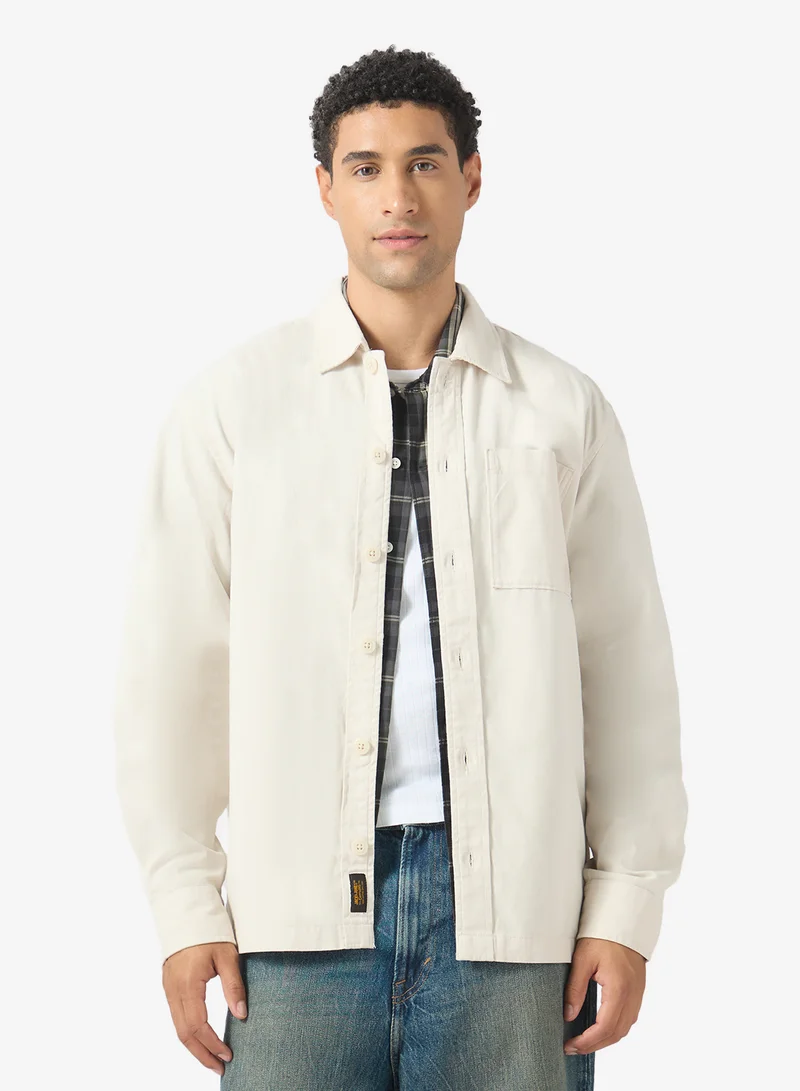 JACK & JONES Solid Regular Fit Shirt
