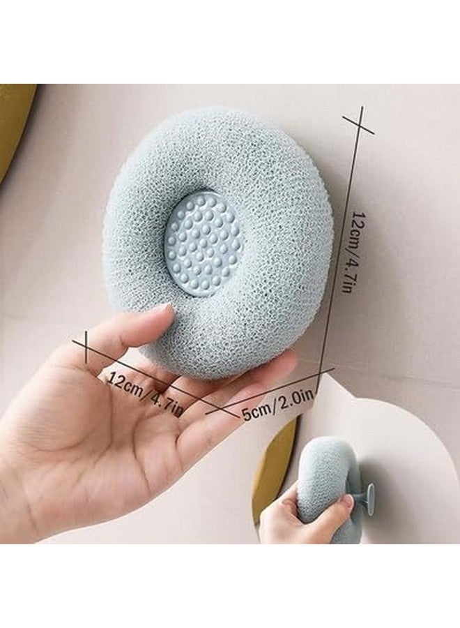 BELAYA body loofar brush shower bath loofar for anti-bactarial,mud & dirt remover loofar and soft, smooth skin suitable for dry & oily skiin for men,women,children all using brush pack of 1 - Image 2