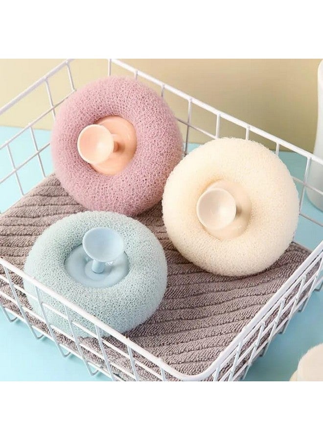 BELAYA body loofar brush shower bath loofar for anti-bactarial,mud & dirt remover loofar and soft, smooth skin suitable for dry & oily skiin for men,women,children all using brush pack of 1 - Image 4