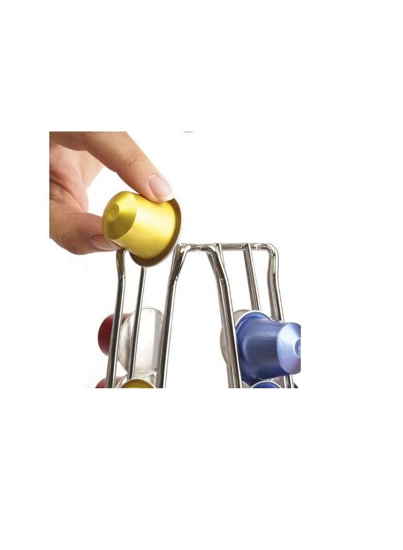 Reko 40 Capsule Holder Coffee Carousel Storage For Nespresso Capsules  - Image 4