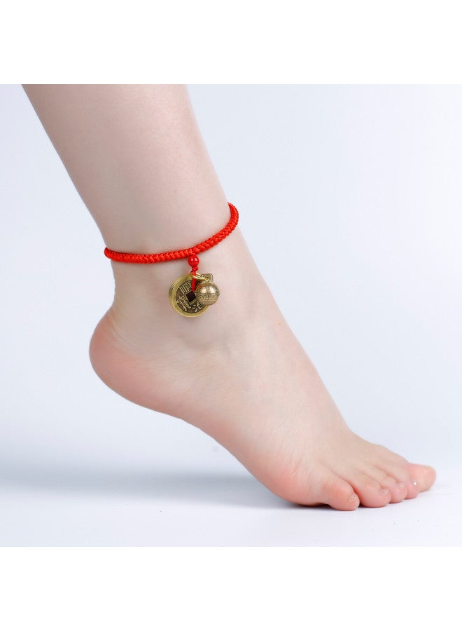 Premium Value】handcrafted Braided Red Thread Anklet For Men And Women - Gift Box Edition - Image 5