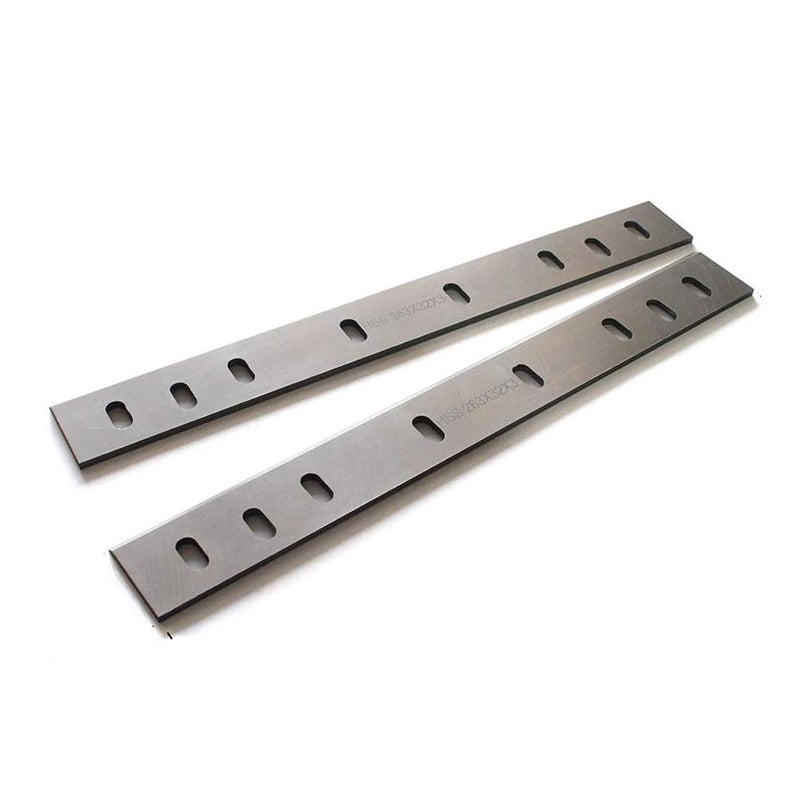 OSCARBIDE 10 inch HSS Planer Blades 2 Pieces/set,for Ryobi AP10 Replacement Planer Knives AP-10 Single Honed Cutting Edge 10.3â€x1-3/8â€x1/8â€