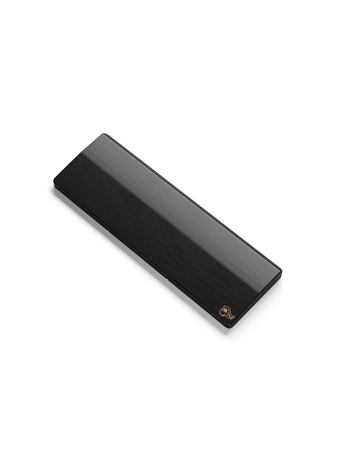Glorious Wooden Wrist Rest - Compact - Onyx/Black - Mechanical Keyboards Wood Ergonomic Palm Rest (GV-75-DARK) - Image 1