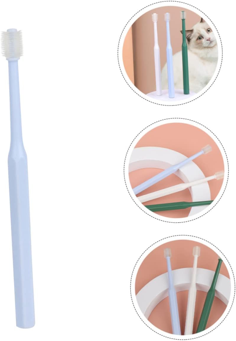 Pet Toothbrush for Dogs and Cats Dog Dental Care Kit Portable Puppy Brush and Kitten Toothbrush - Image 5