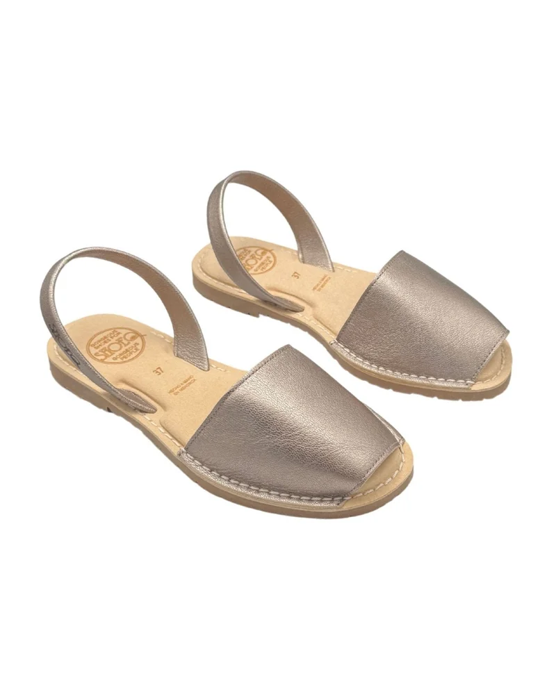 SHOEQ Bronze Luxe Avarca for Women | Best Price UAE