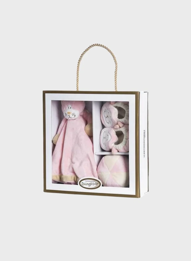 Teddykompaniet Diinglisar Pink Cat Giftbox
