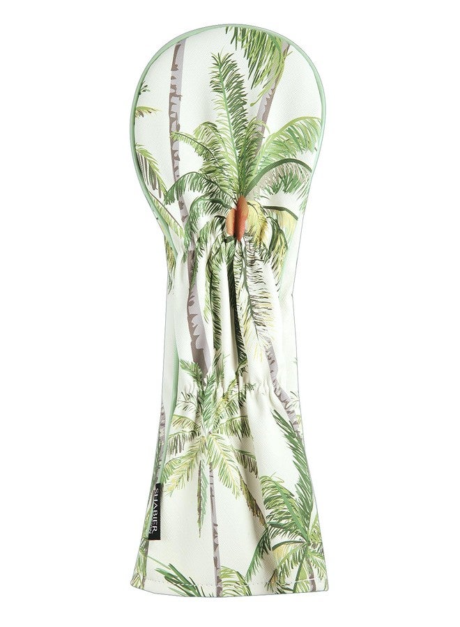 SHABIER Green Golf Head Cover Beautiful Tropical Palm, Vintage Hawaii Style Golf Head Cover for Hybird Club - Image 3