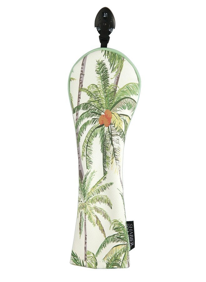 SHABIER Green Golf Head Cover Beautiful Tropical Palm, Vintage Hawaii Style Golf Head Cover for Hybird Club - Image 1