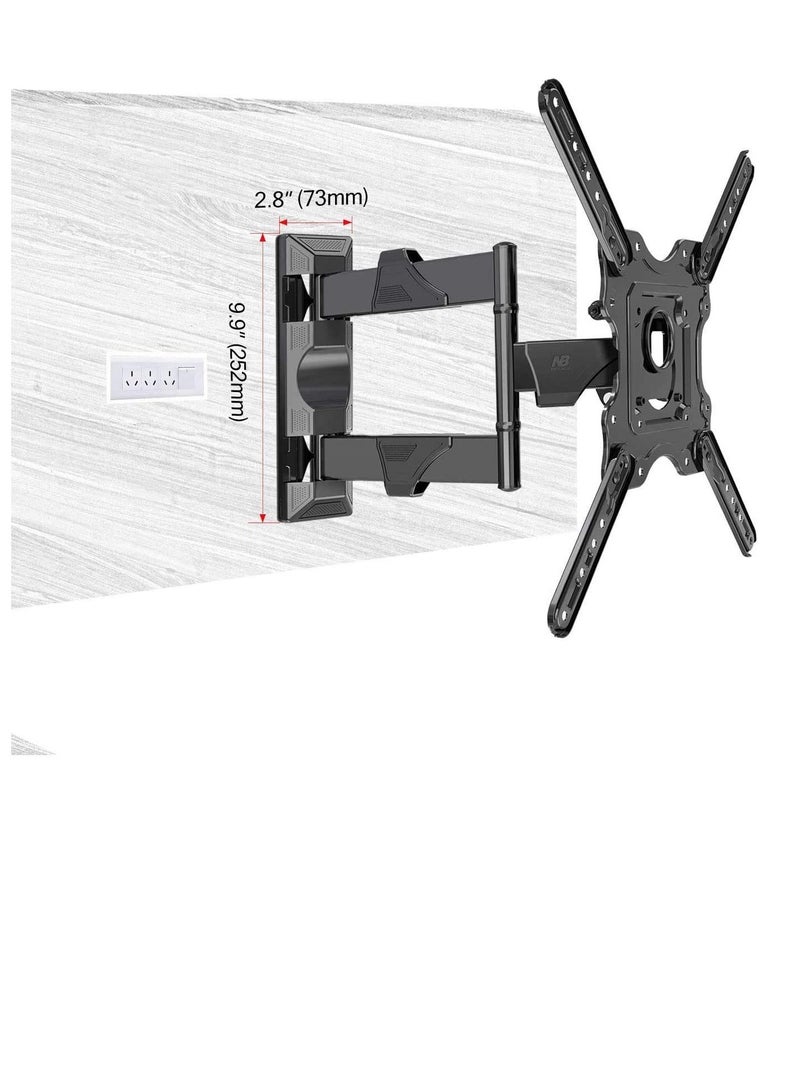 Full Motion TV Wall Mount for Most 32-55 Inch Computer Monitors and TVs，Adjustable Tilting, Rotating.Weight up to 60lbs - Image 4