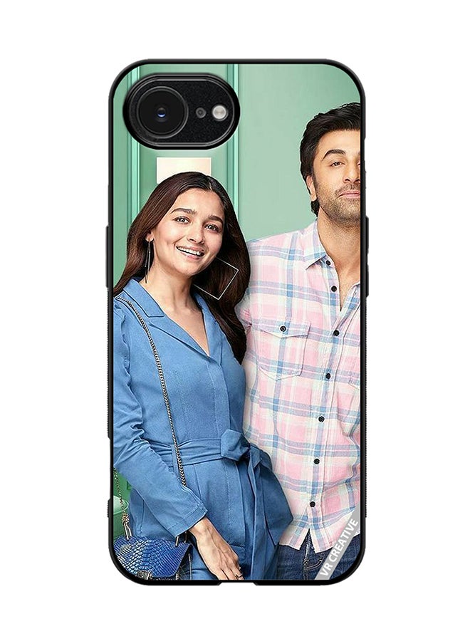 VR CREATIVE Protective Case Cover For Apple iPhone 16e Bollywood Actor And Actress Design Multicolour