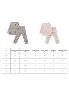 CCOVERY Kids Thermal Underwear Set, Toddler Long Johns Underwear, Children's Long Johns Underwear Base Layers  - Image 3
