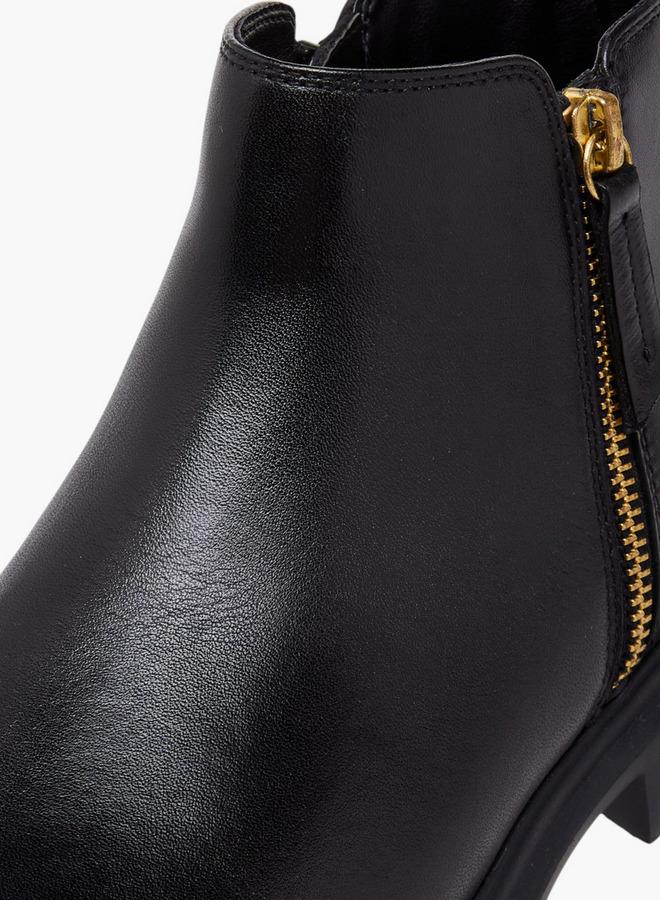 Paprika Women's Ankle Boots with Zip Clousre - Image 4