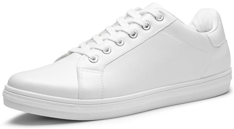 Jousen Mens Sneakers White Mens Casual Shoes Soft Breathable Fashion Sneakers for Mens(AMY5210 White 10.5) - Image 1
