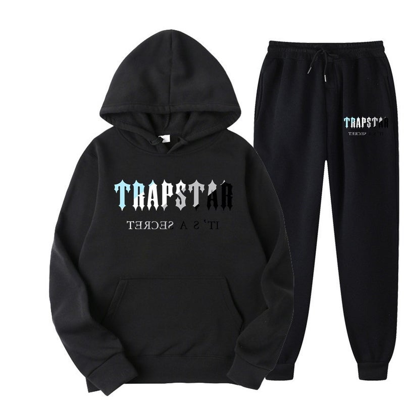 Model Independent Website Best-Selling New Men'S And Women'S Hooded Fleece Sweatshirt Set - Image 1