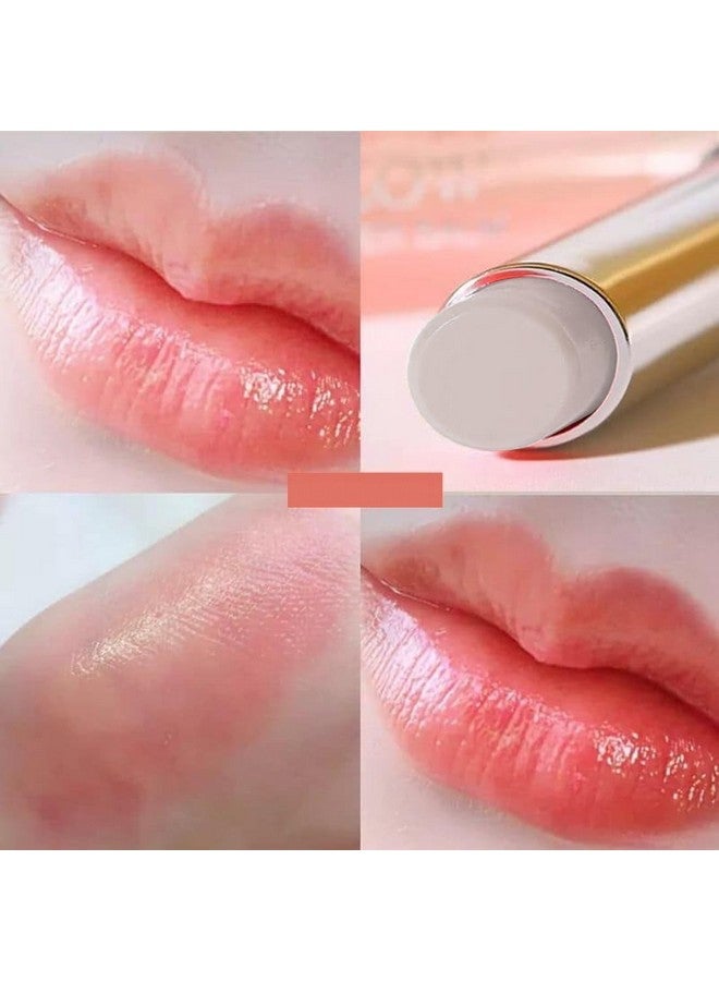 VBA Lip Glow Color Reviver Color Awakening Color Changing Lip Balm Fruity Flavour Lip Care with Hydrating Formula, PH-Balanced Color Changing, Suitable for All Skin,1 Count, Pink - Image 3