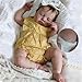 Zero Pam Reborn Baby Dolls Silicone Full Body20 Inch Realistic Baby Doll Posable 3D Skin Anatomically Correct Girl Real Life Babys Doll Silicone Reborn Dolls with Accessories - Image 2