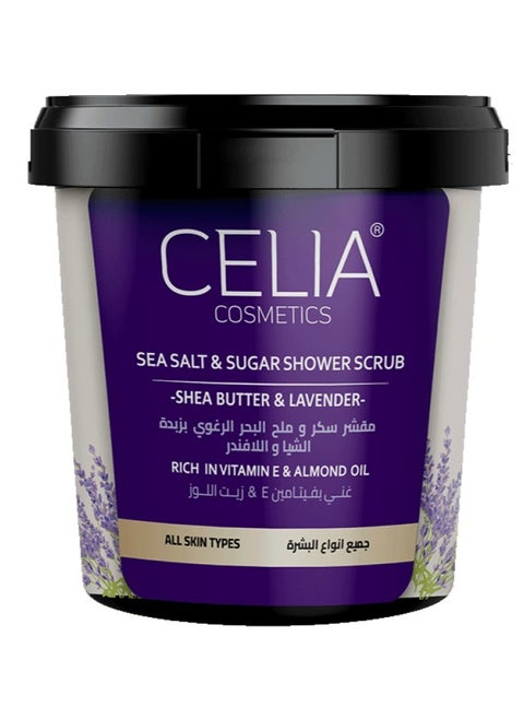 Celia Salt & Sugar Scrub Lavander & Shea Butter 700 g