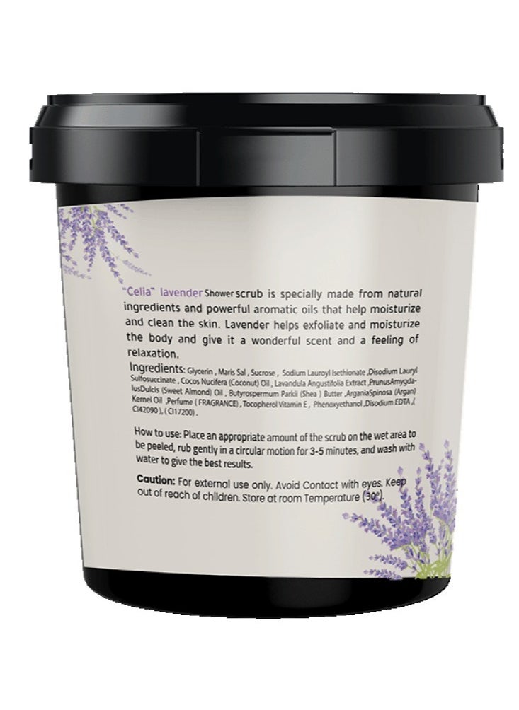 Celia Salt & Sugar Scrub Lavander & Shea Butter 700 g