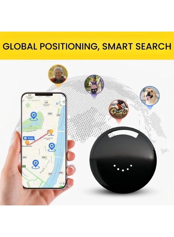 LuckyNov (2 Pack)Smart Bluetooth Tracker Key Finder – Anti-Loss Device Compatible with Apple Find My App, Works with iOS, with Alarm and Bluetooth 5.2 - Image 3