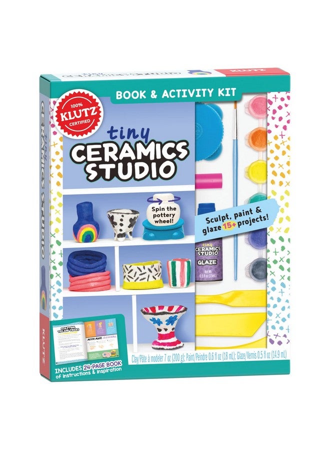 Klutz Tiny Ceramics Studio Craft Kit Medium - Image 1