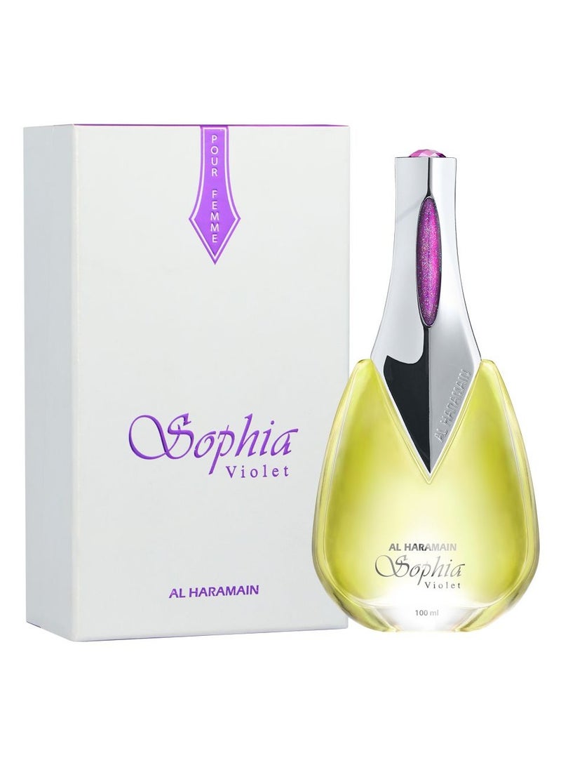 Al Haramain Haramain Sophia Violet Eau De Parfum 100ML - Image 1