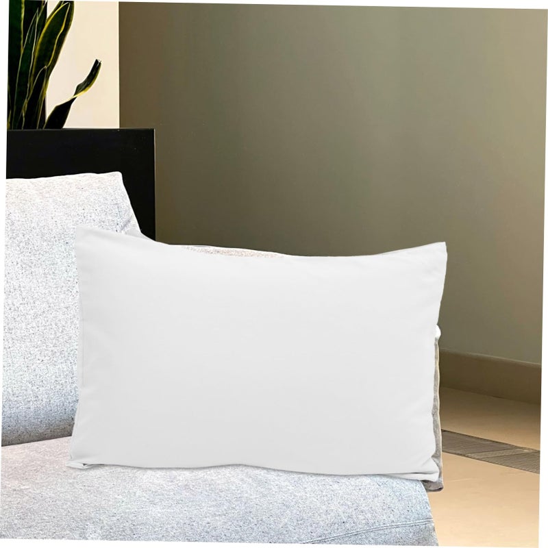 White Envelope Pillow Cases For Toddlers 2 Pack Travel Friendly Kids Pillow Covers - Image 5