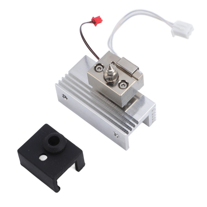 3D Printer Hotend Kit: 0.4mm Plated Copper Nozzle, 80W Ceramic Heater - Multi Material Printing Capability, High Temperature Hotend for 3D Printing Upgrade - Image 2
