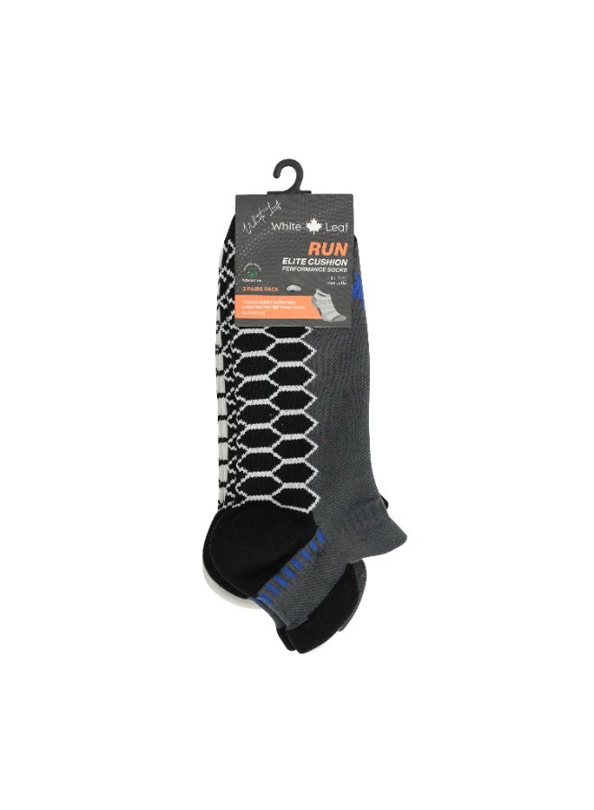 الورقة البيضاء 3 حزم من الجوارب القصيرة سريعة الجفاف عالية الأداء - Image 5