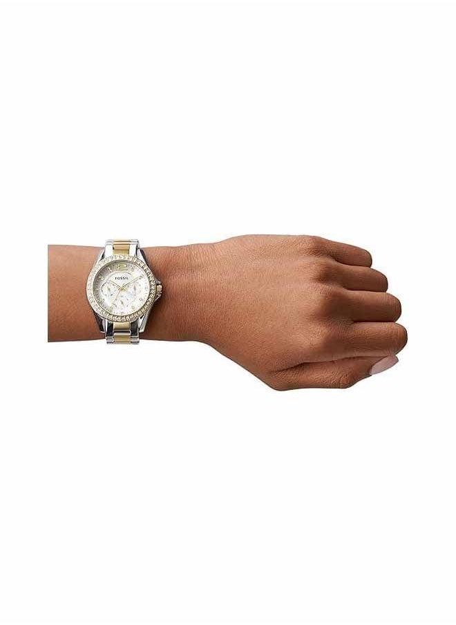 FOSSIL Fossil Women's Stainless Steel Bracelet Diamond Waterproof Watch -ES3204  - Image 3