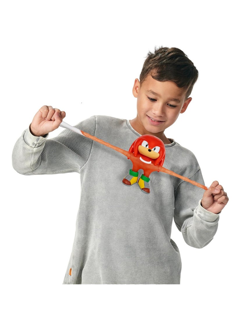 GOO JIT ZU - Sonic the Hedgehog | Glow Surge Speed Surge Sonic | Gooey Stretchable Figure | Glow-in-the-Dark, Stretchable, Returns to Original Shape | Unisex | Ages 4 and Up - Image 1