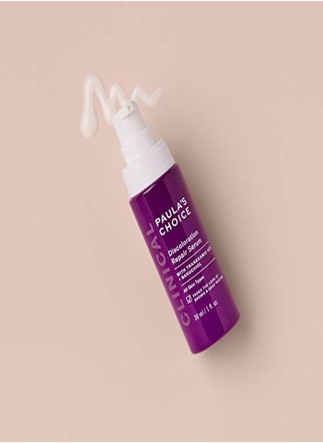 PAULA'S CHOICE - Clinical Discoloration Repair Serum With Tranexemic Acid For Stubborn Dark Spots, Post-Acne Marks & Sun Damage, Paraben-Free & Fragrance-Free, 1 Fl Oz - Image 1