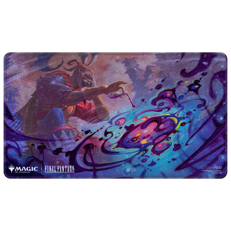 Ultra PRO Final Fantasy x Universes Beyond Sephiroth Wisnu Tan Black Stitched Playmat for Magic The Gathering Card Game Playmat Final Fantasy Collectibles Desk Mat Mousepad - Image 3